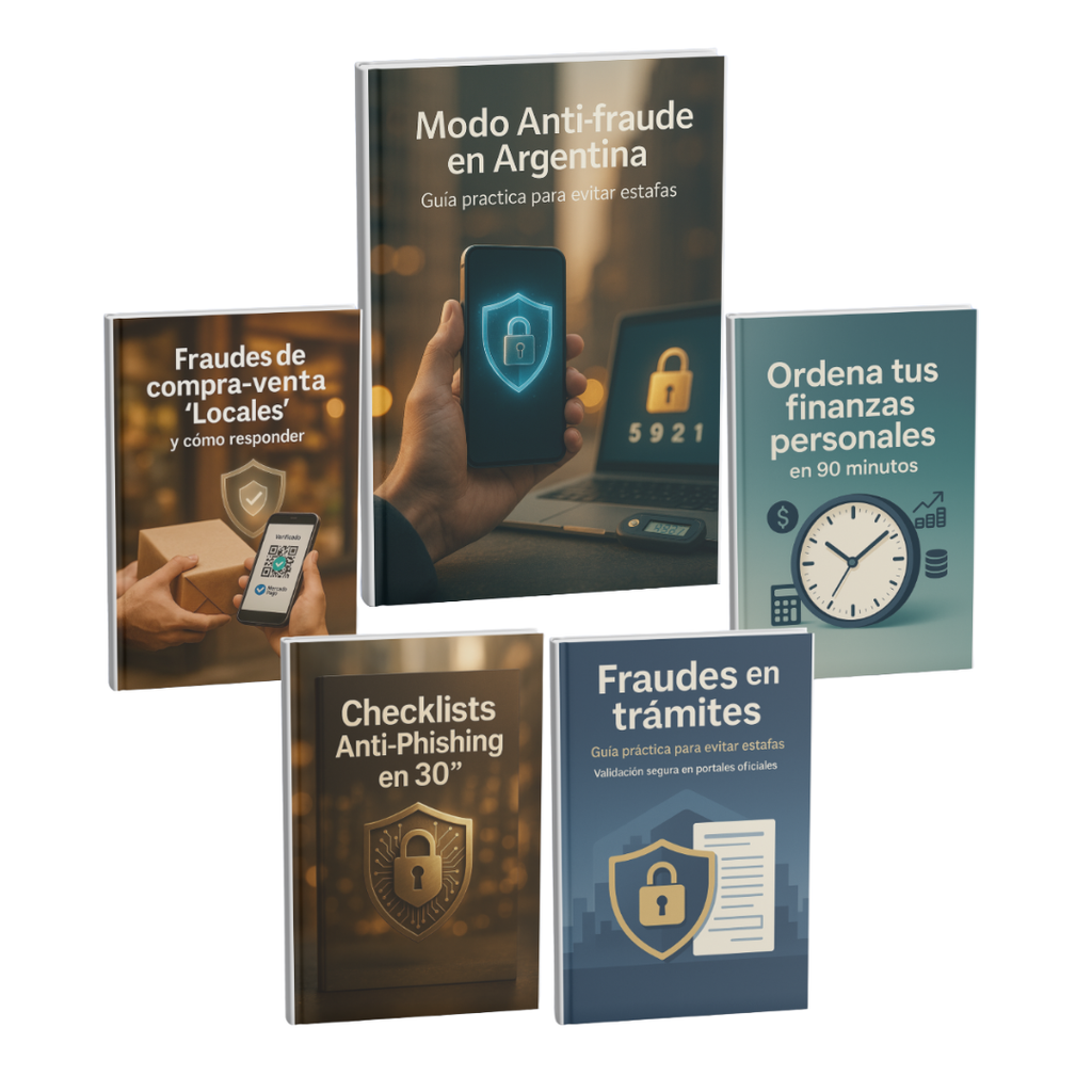 Guia Practica para evitar estafas + 4 Bonos de Regalo